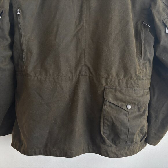 $1500 BNWOT Barbour Supa Corbridge Waxed Cotton Jacket w/ Deep Pile Lining L- XL - Picture 16 of 16